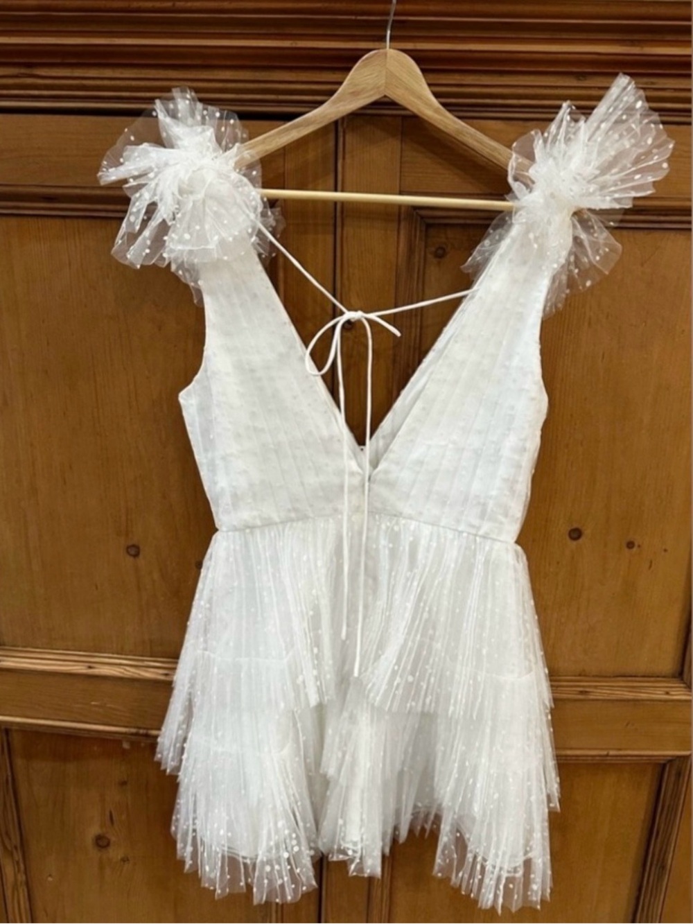 Monique Lhuillier Tulle Mini Dress - Picture 4 of 5